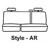 Covercraft Seat Cover Polycotton Gray One Row - SS8353PCGY