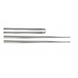 Coast To Coast Side Molding - Silver ABS Plastic Chrome Plated - CCISM600