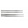 Coast To Coast Side Molding - Silver ABS Plastic Chrome Plated - CCISM603