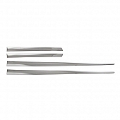 Coast To Coast Side Molding - Silver ABS Plastic Chrome Plated - CCISM605
