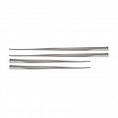 Coast To Coast Side Molding - Silver ABS Plastic Chrome Plated - CCISM606