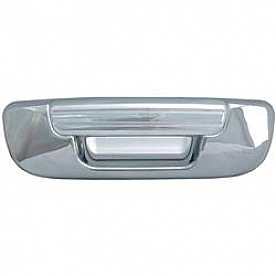 Coast To Coast Tailgate Handle Cover - Chrome Plated ABS Plastic Silver - CCITGH65202
