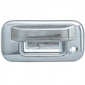Coast To Coast Tailgate Handle Cover - Chrome Plated ABS Plastic Silver - CCITGH65204