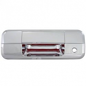 Coast To Coast Tailgate Handle Cover - Chrome Plated ABS Plastic Silver - CCITGH65507