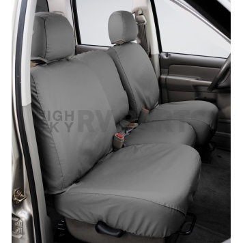 Covercraft Seat Cover Polycotton Gray One Row - SS8394PCGY-1