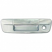 Coast To Coast Tailgate Handle Cover - Chrome Plated ABS Plastic Silver - CCITGH65514