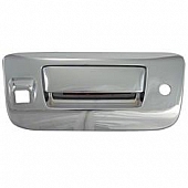 Coast To Coast Tailgate Handle Cover - Chrome Plated ABS Plastic Silver - CCITGH65526