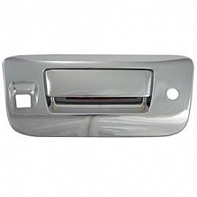 Coast To Coast Tailgate Handle Cover - Chrome Plated ABS Plastic Silver - CCITGH65526