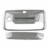 Coast To Coast Tailgate Handle Cover - Chrome Plated ABS Plastic Silver - CCITGH65530