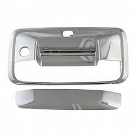 Coast To Coast Tailgate Handle Cover - Chrome Plated ABS Plastic Silver - CCITGH65530