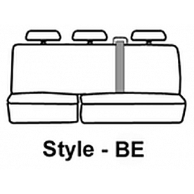 Covercraft Seat Cover Polycotton Gray One Row - SS8401PCGY