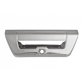 Coast To Coast Tailgate Handle Cover - Chrome Plated ABS Plastic Silver - CCITGH65533X
