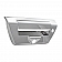 Coast To Coast Tailgate Handle Cover - Chrome Plated ABS Plastic Silver - CCITGH65534