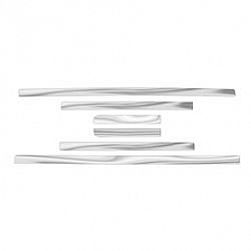 Coast To Coast Window Trim - Polished Stainless Steel Silver - CCIWT520