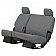 Covercraft Seat Cover Polycotton Gray One Row - SS8430PCGY