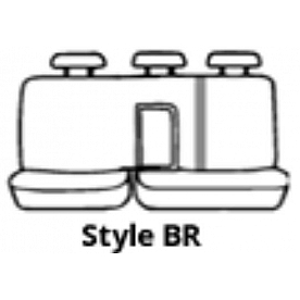 Covercraft Seat Cover Polycotton Charcoal Single - SS8466PCCH