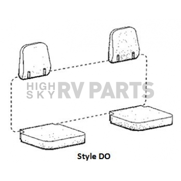 Covercraft Seat Cover Polycotton Charcoal Single - SS8486PCCH