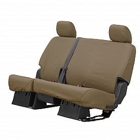 Covercraft Seat Cover Polycotton Taupe Single - SS8497PCTP