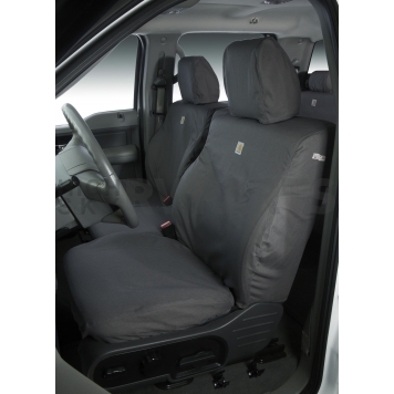 Covercraft Seat Cover Polycotton Gravel One Row - SSC8348CAGY-1
