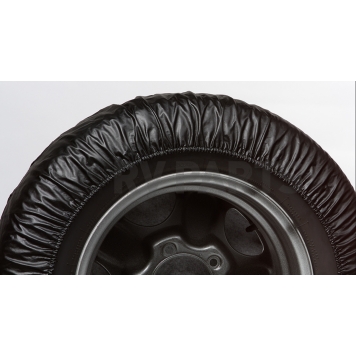 Covercraft Spare Tire Cover 26-1/2 Inch Black Vinyl - ST3001BK-1