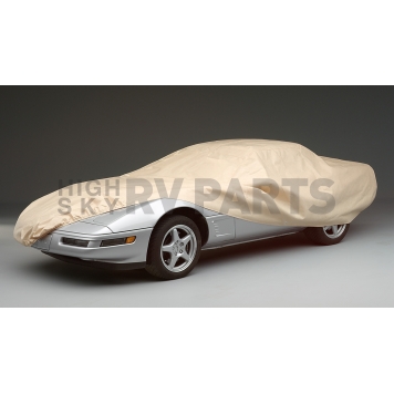 Covercraft Car Cover Universal 16 Feet To 17 Feet 6 Inch Tan Polypropylene - C80005WC