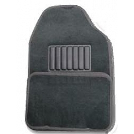 Coast To Coast Floor Mat - Universal Fit Dark Charcoal Carpet 4 Pieces - IWCCCFMDC
