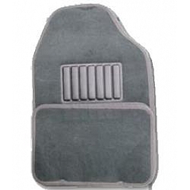 Coast To Coast Floor Mat - Universal Fit Light Charcoal Carpet 4 Pieces - IWCCCFMLC