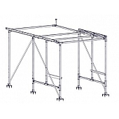 Cargo Glide Van Wall Slide Frame WSS500
