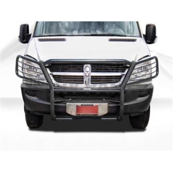 Black Horse Offroad Grille Guard 1-1/2 Inch Black Powder Coated Steel - 17D502MA