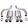 Corsa Performance Exhaust Sport Axle Back System - 14164