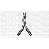 Corsa Performance Exhaust Crossover Pipe - 14327