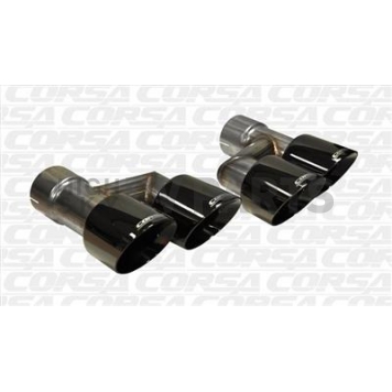Corsa Performance Exhaust Tail Pipe Tip - 14333BLK