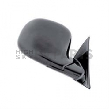 CIPA USA Exterior Mirror Rectangular Manual Black Single - 23195