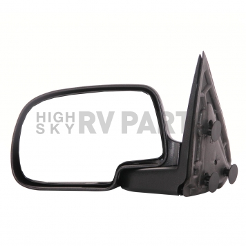 CIPA USA Exterior Mirror Rectangular Power Remote Silver Single - 27402