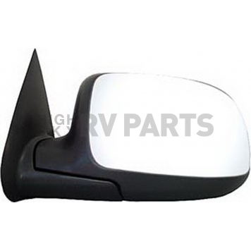CIPA USA Exterior Mirror Rectangular Power Remote Silver Single - 27402-1