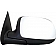 CIPA USA Exterior Mirror Rectangular Power Remote Silver Single - 27402