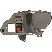 Help! By Dorman Interior Door Handle - Paddle Metal Gray Single - 77186