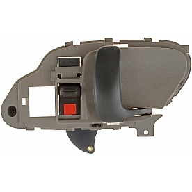 Help! By Dorman Interior Door Handle - Paddle Metal Gray Single - 77186