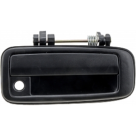 Help! By Dorman Exterior Door Handle - Plastic Black Single - 77251