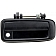 Help! By Dorman Exterior Door Handle - Plastic Black Single - 77251