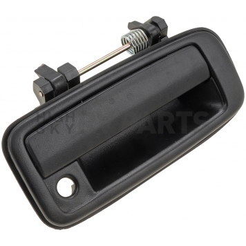 Help! By Dorman Exterior Door Handle - Plastic Black Single - 77251-2