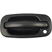 Help! By Dorman Exterior Door Handle - Plastic Black Single - 77261