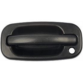 Help! By Dorman Exterior Door Handle - Plastic Black Single - 77261