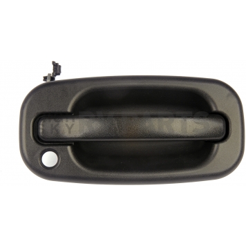 Help! By Dorman Exterior Door Handle - Plastic Black Single - 77262