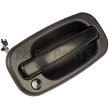 Help! By Dorman Exterior Door Handle - Plastic Black Single - 77262-2