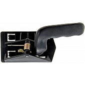 Help! By Dorman Interior Door Handle - Lever Plastic Black Single - 77467