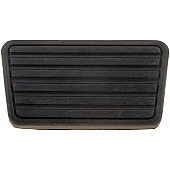 Help! By Dorman Brake Pedal Pad - Rubber Black OE Replacement - 20722