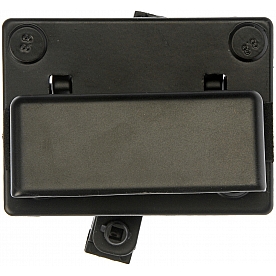 Help! By Dorman Exterior Door Handle - OEM Black Single - 77498