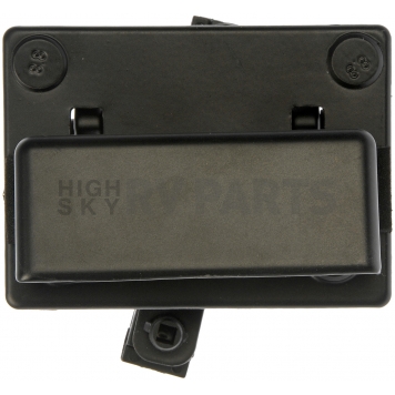 Help! By Dorman Exterior Door Handle - OEM Black Single - 77498