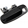 Help! By Dorman Exterior Door Handle - Plastic Black Single - 77563